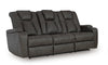 Ashley Homestore | Batavia Pier Reclining Sofa w/ Drop Down Table