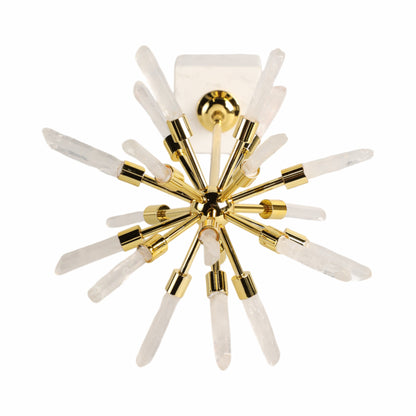 21" Darra Large Crystal Starburst Statuary