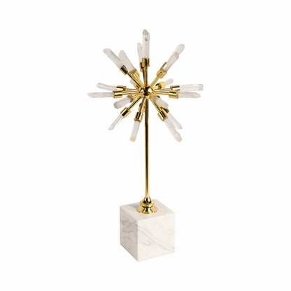 16" Darra Small Crystal Starburst Statuary