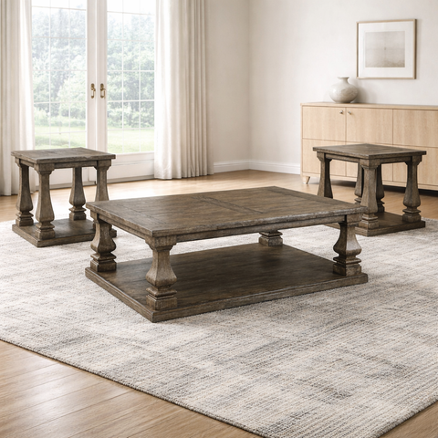 Ashley Homestore |Occasional Table Set(1xT776-1 + 2xT776-3)