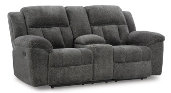 Frohn Reclining Loveseat with Console | Ashley Homestore
