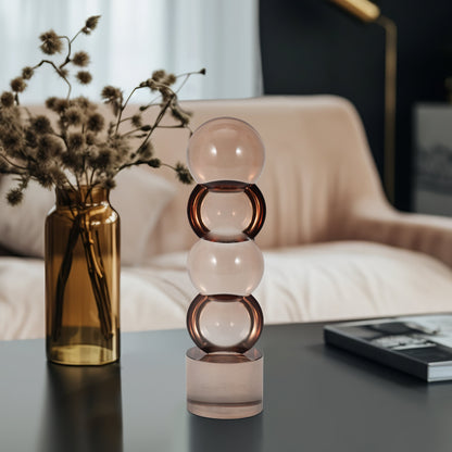 EV20144-02  12" BORYS SMALL CRYSTAL BUBBLE STATUARY( Sagebrook Home  )