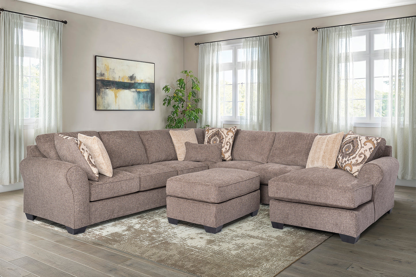 Pantomine 5-piece LAF Chaise Sectional