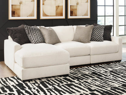 39402S3 Elissa Court 3-Piece Sectional Sofa with Chaise