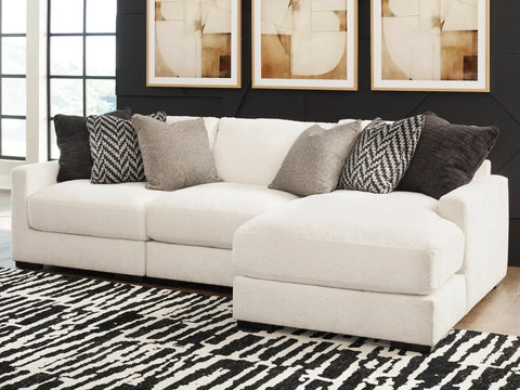 39402S4 Elissa Court 3-Piece Sectional Sofa with Chaise