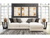 39402S4 Elissa Court 3-Piece Sectional Sofa with Chaise