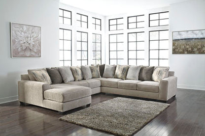 Ardsley 5-Piece Sectional with Chaise with Free Tulen Recliner SEC