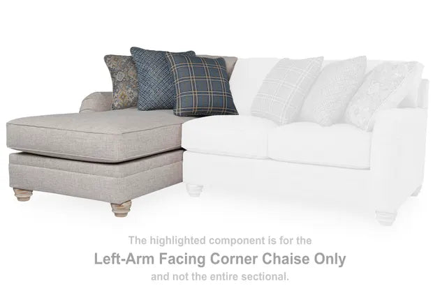 Huntsworth 5-Piece Sectional with Chaise