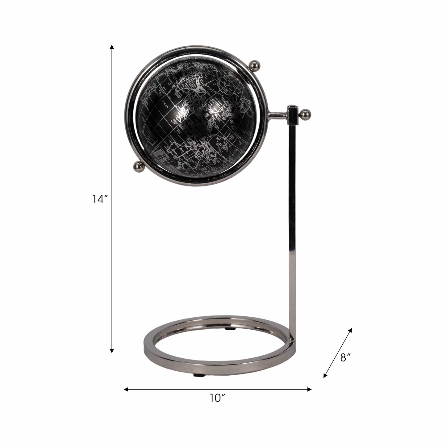 14" Meyer Black Globe