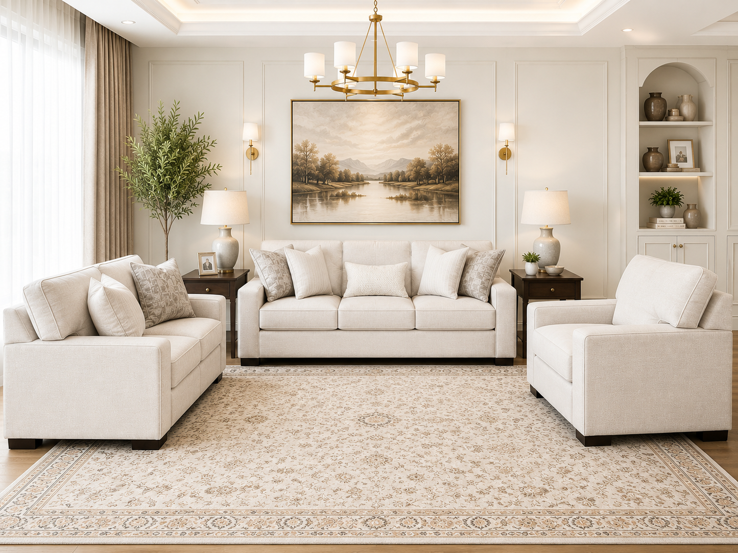 Ashley Homestore | Ardsley 5-Piece Sectional with Chaise with Free Tulen Recliner