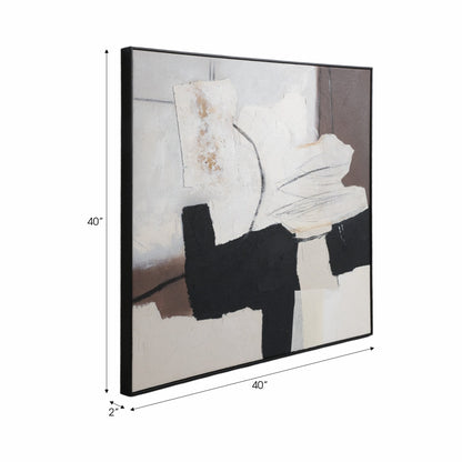 40X40 TIAGO HANDPAINTED WALL ART