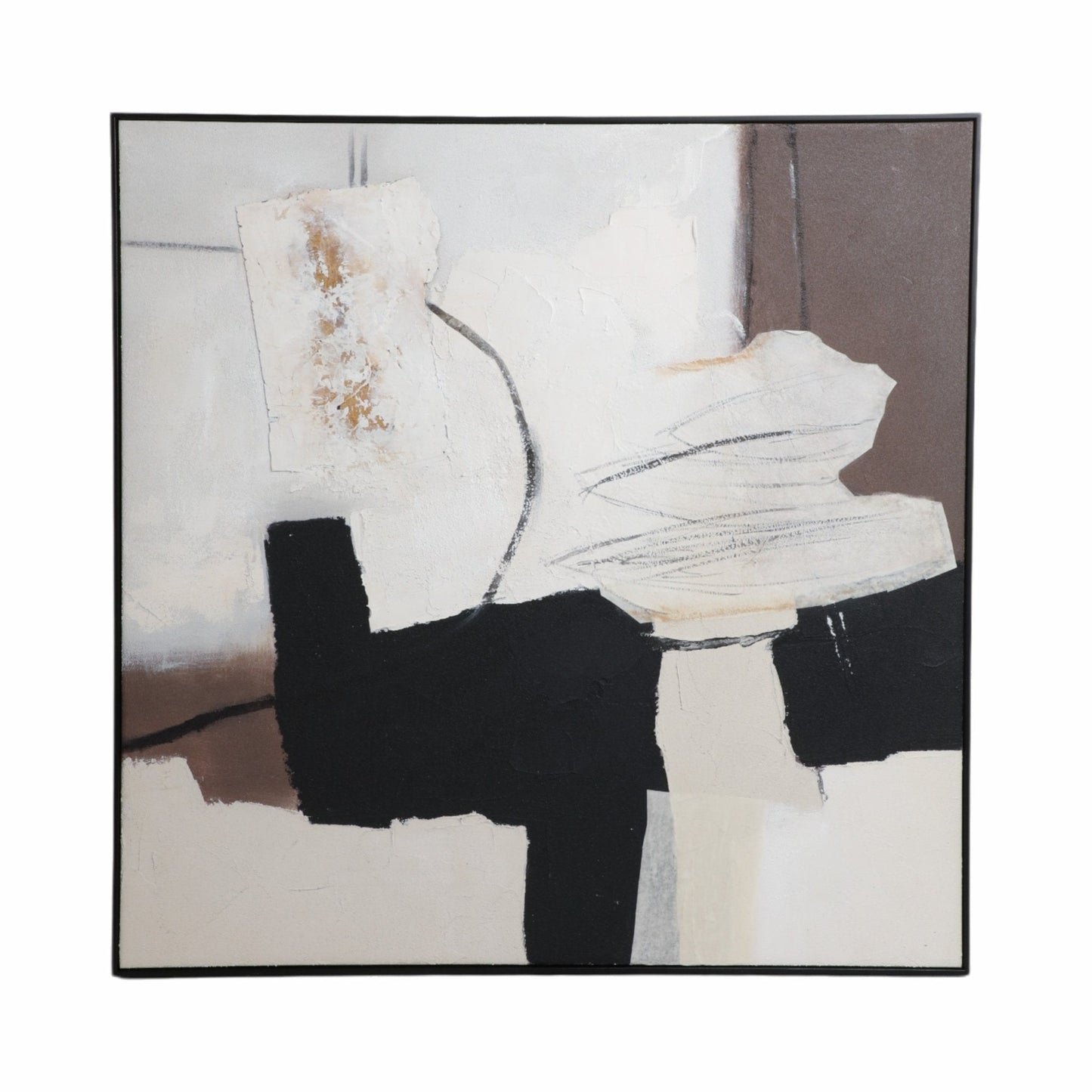 40X40 TIAGO HANDPAINTED WALL ART