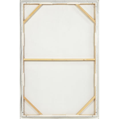 40X60 WALTHAM ACRYLIC FRAME HANDPAINTED WALL ART