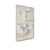 40X60 WALTHAM ACRYLIC FRAME HANDPAINTED WALL ART