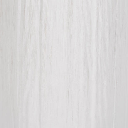 48" Rough Cylinder Floor Vase, White