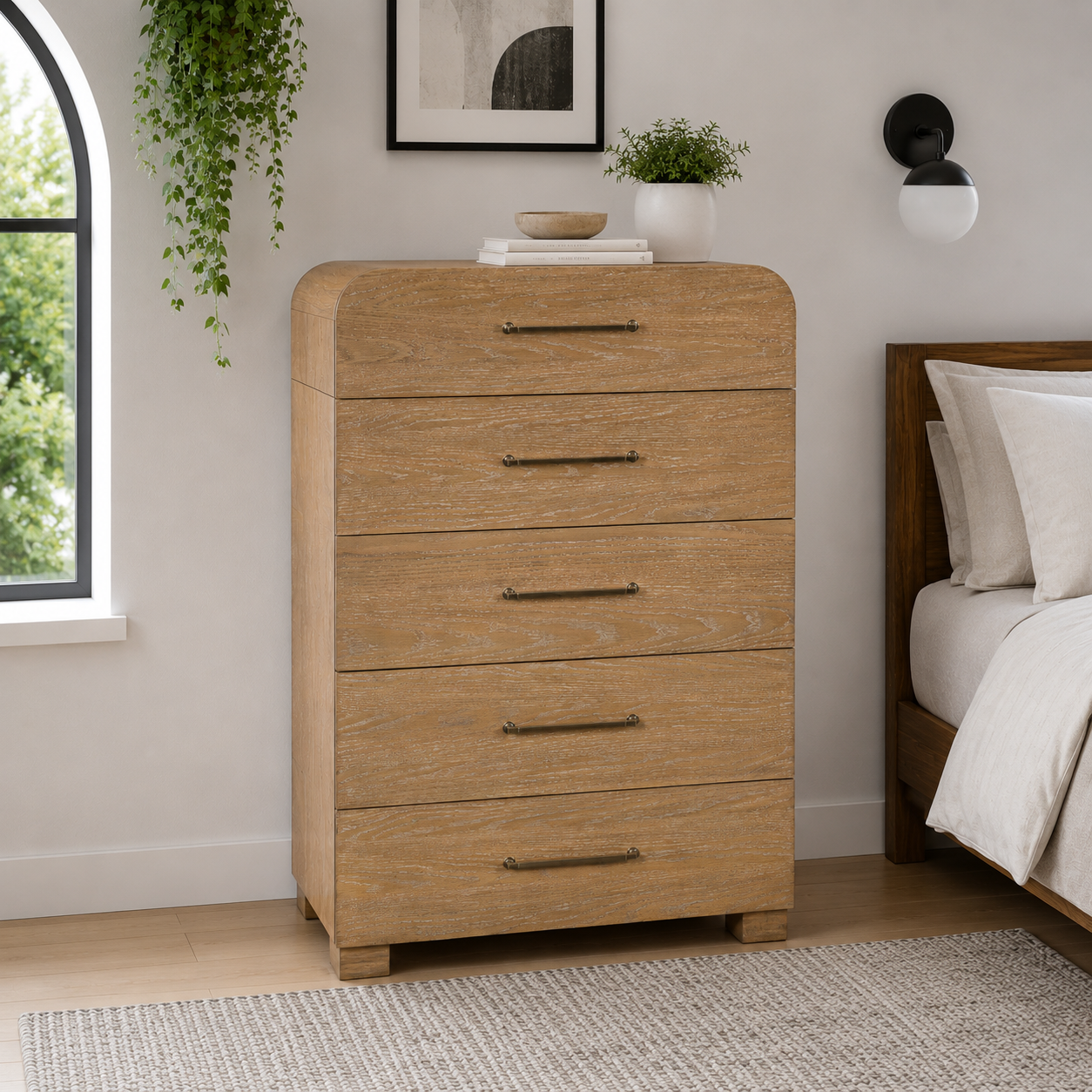 Balaynia Five Drawer Chest
