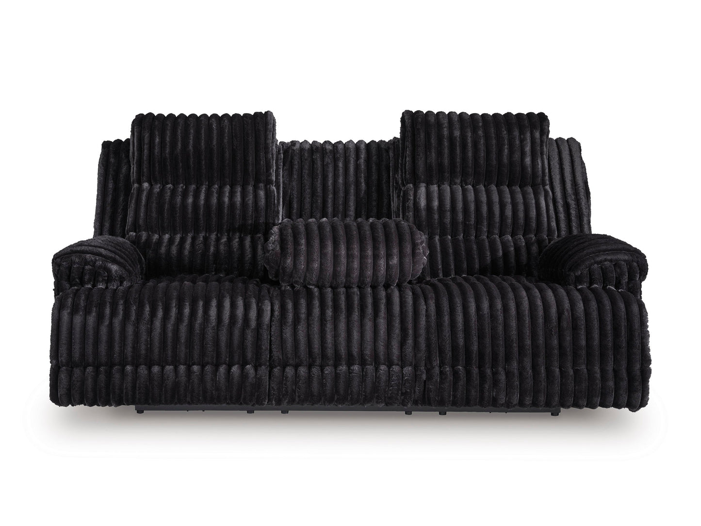 Technique Power Reclining Sofa with Drop Down Table