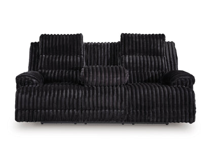Technique Power Reclining Sofa with Drop Down Table