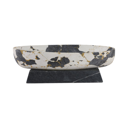 18" Calhoun Bowl With Marble Base