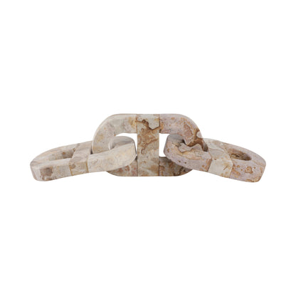 16" Pompano Beige Marble Chain