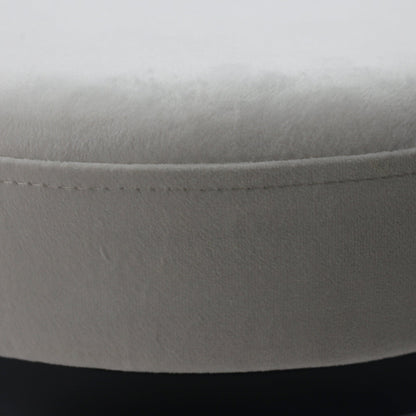 48" KINROSS CREAM VELVET BENCH