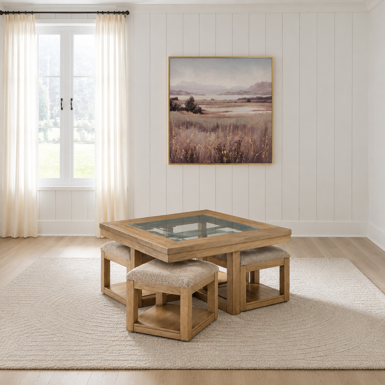 Wittenmyer Cocktail TBL w/4 Stools (5/CN)