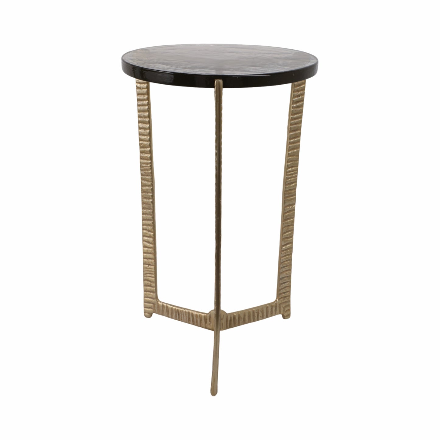 22" Bennington Tall Recycled Glass Accent Table