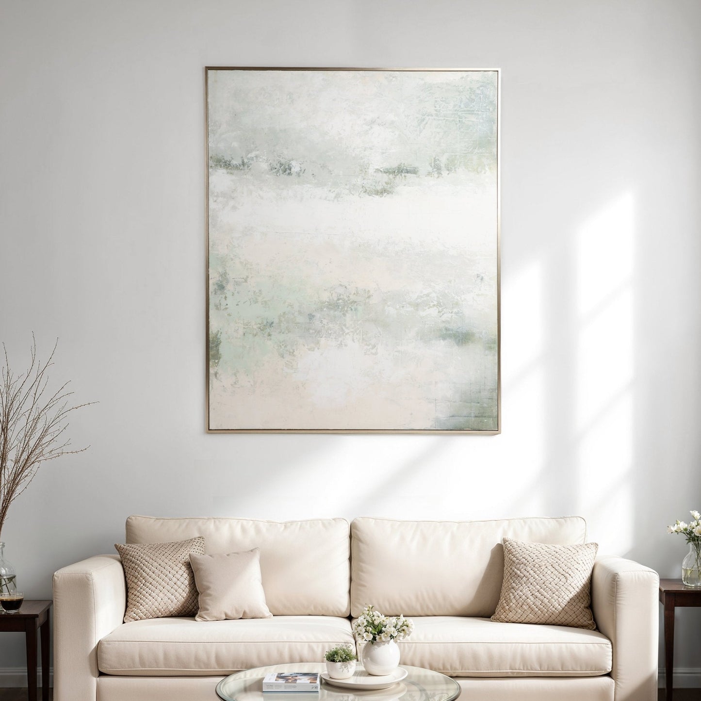 48X60 BIANCHI HANDPAINTED WALL ART