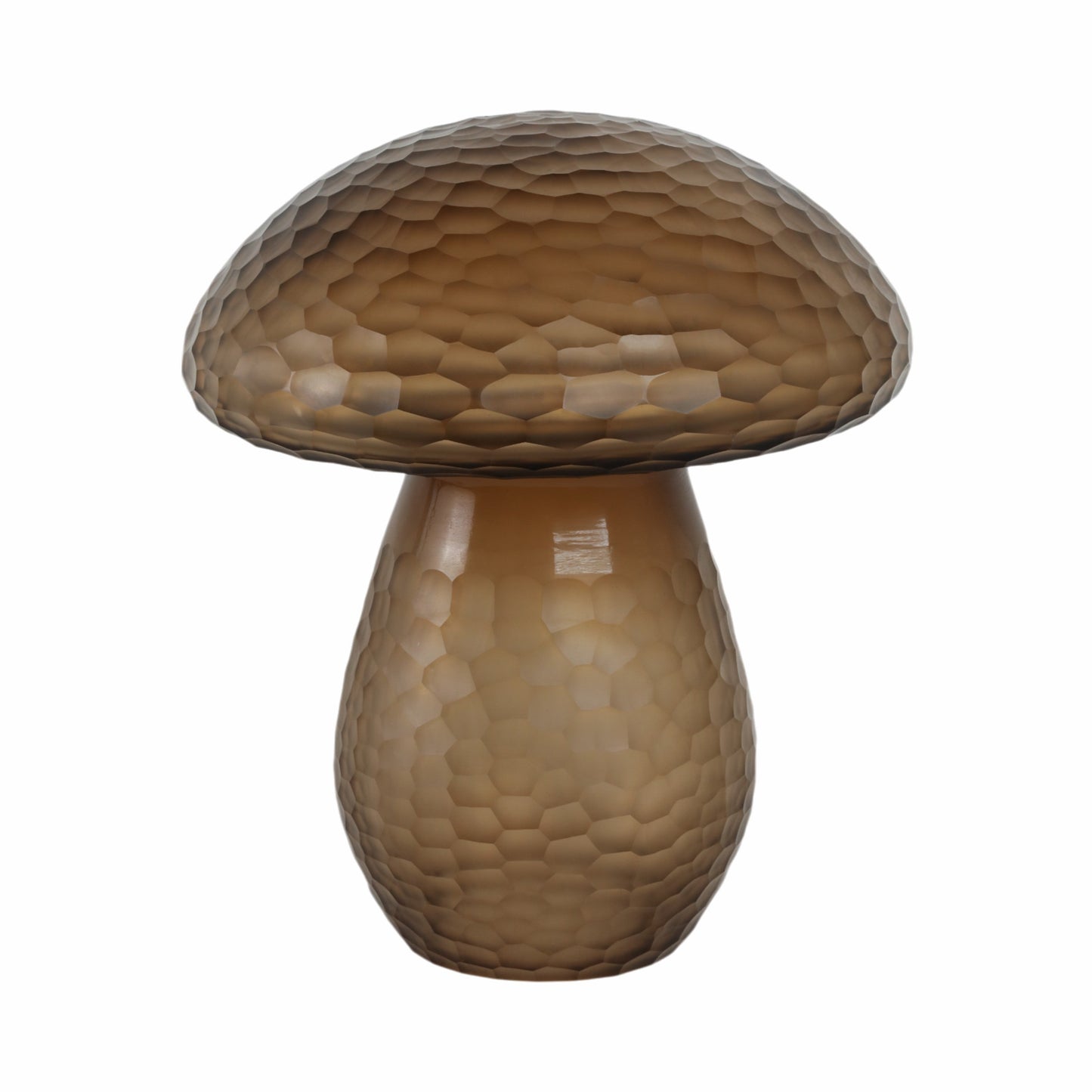 14" Limoge Large Glass Mushroom