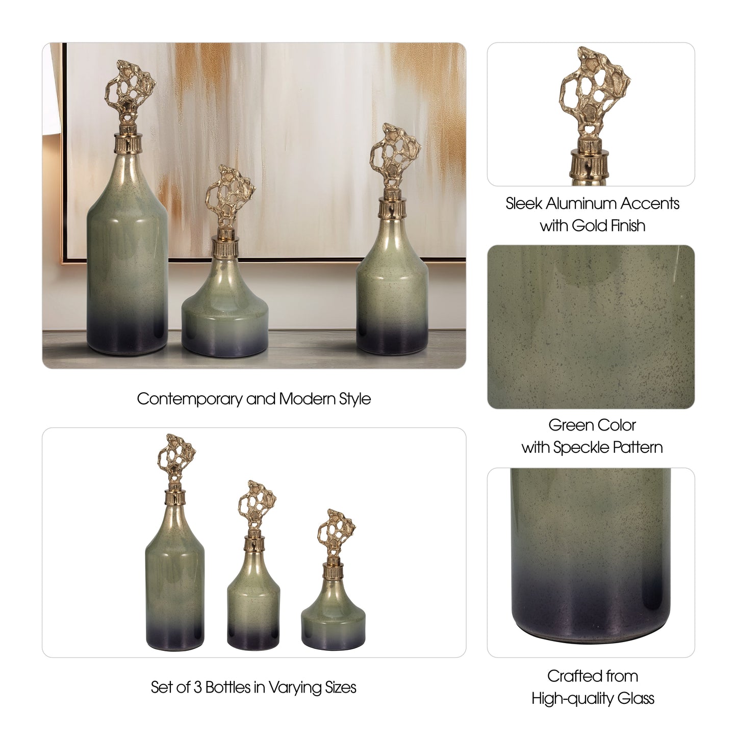 EV19477| Glass Vases