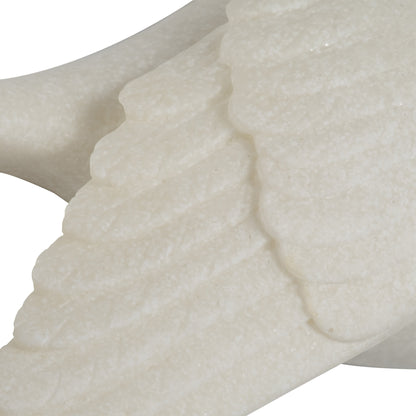 EV19794 |S/3 Horizon Quartz Resin Bird Wall Decor, White