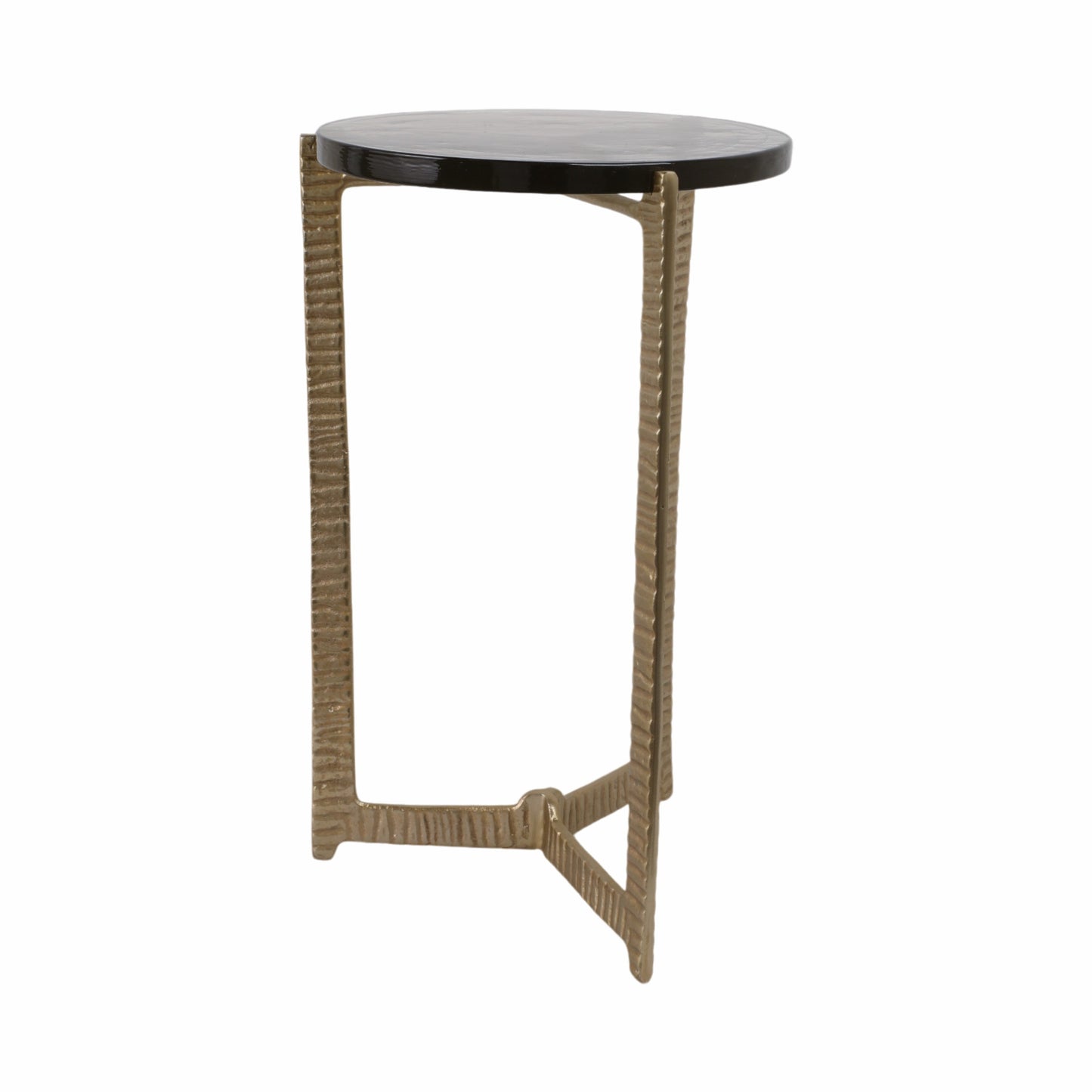 22" Bennington Tall Recycled Glass Accent Table