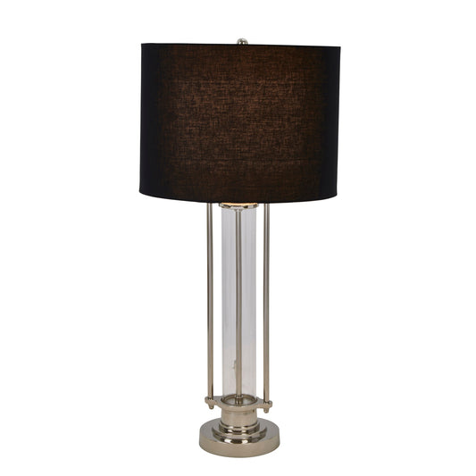 50436  METAL 31" TABLE LAMP W/ MARBLE BASE, GOLD( Sagebrook Home  )