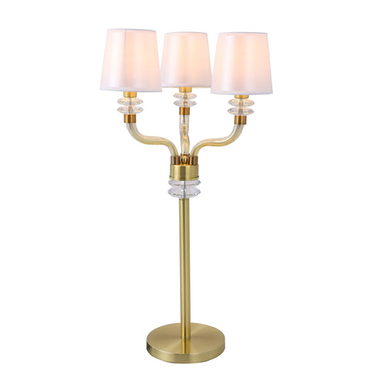 50804-06  32"H CRYSTAL TABLE LAMP( Sagebrook Home  )