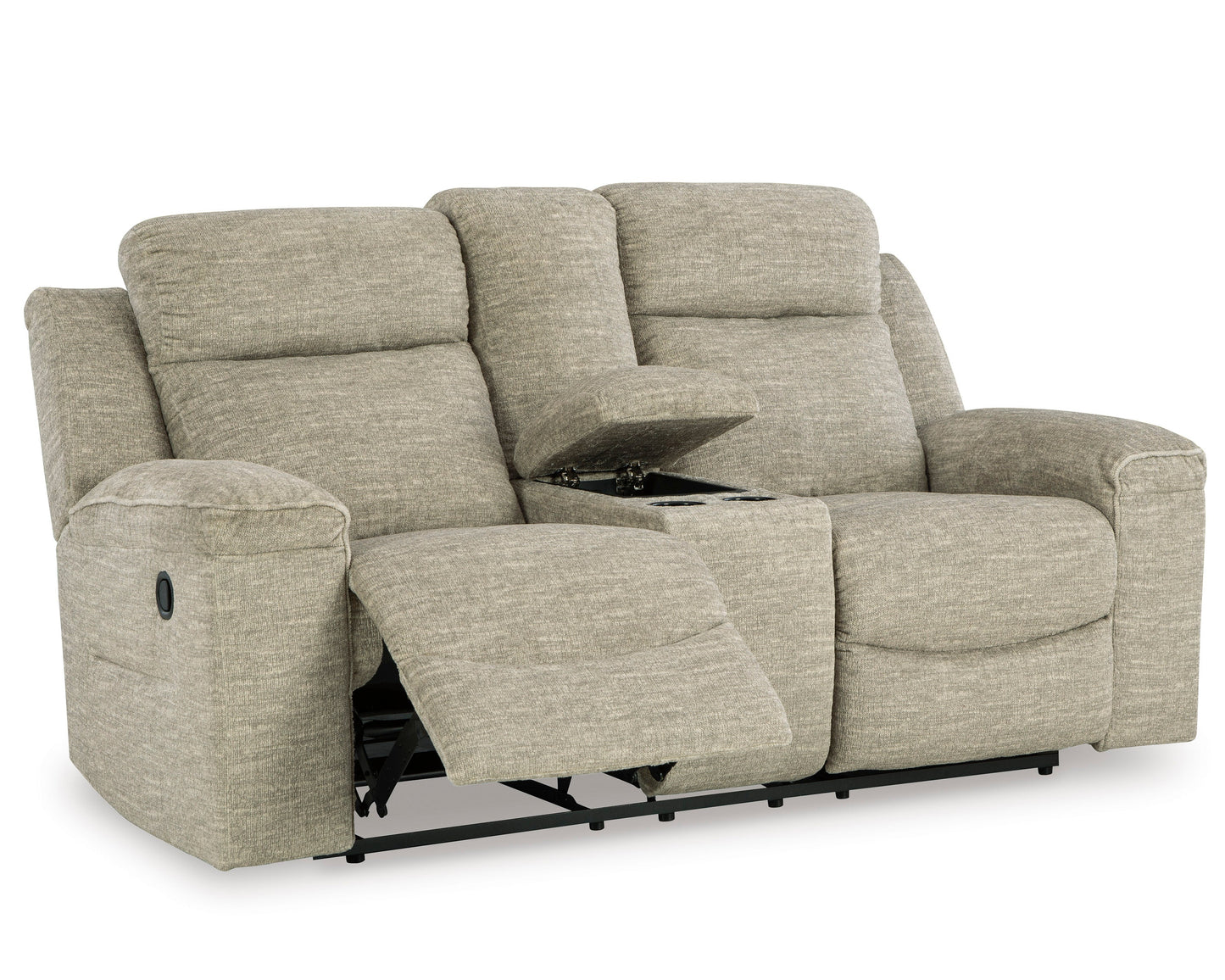 Ashley Homestore | Evereast Pass Reclining Loveseat with Console
