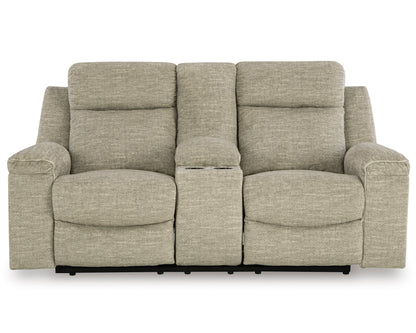 Ashley Homestore | Evereast Pass Reclining Loveseat with Console