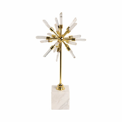 16" Darra Small Crystal Starburst Statuary