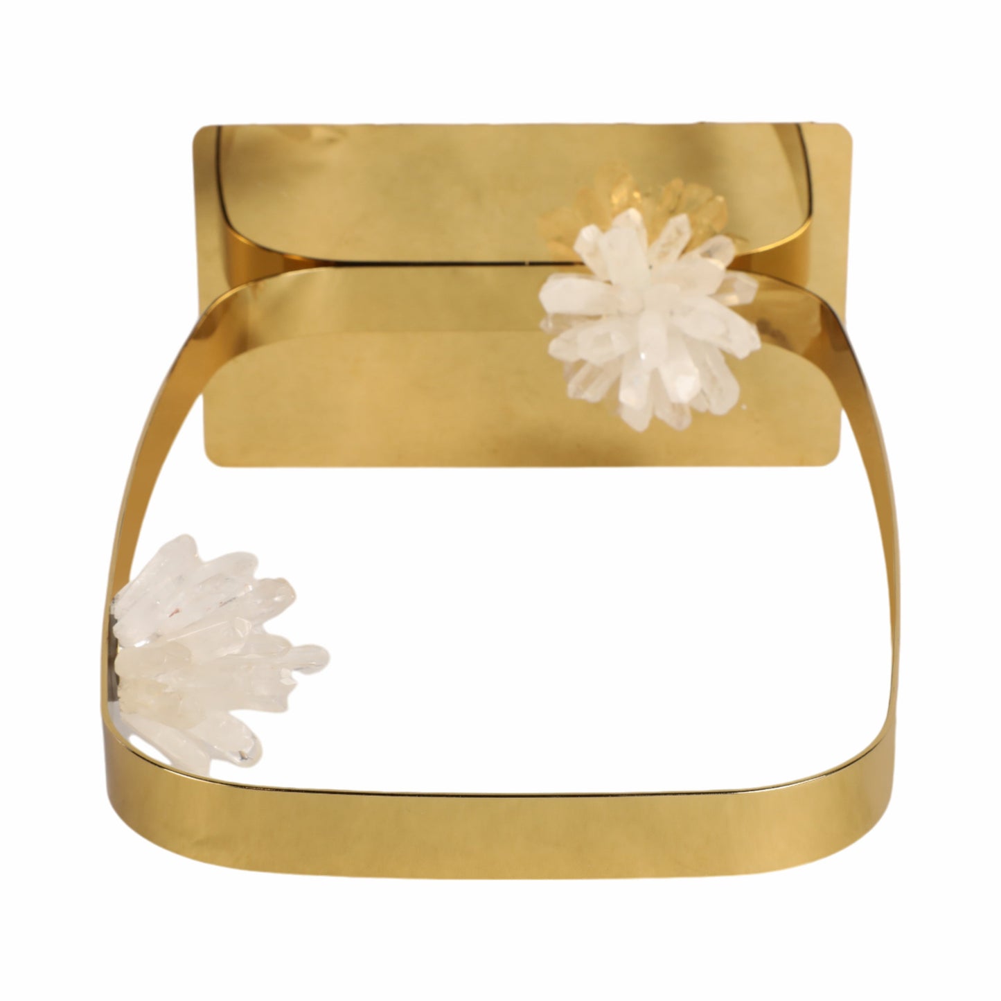 15" Hudson Large Stone Statuary, Clear