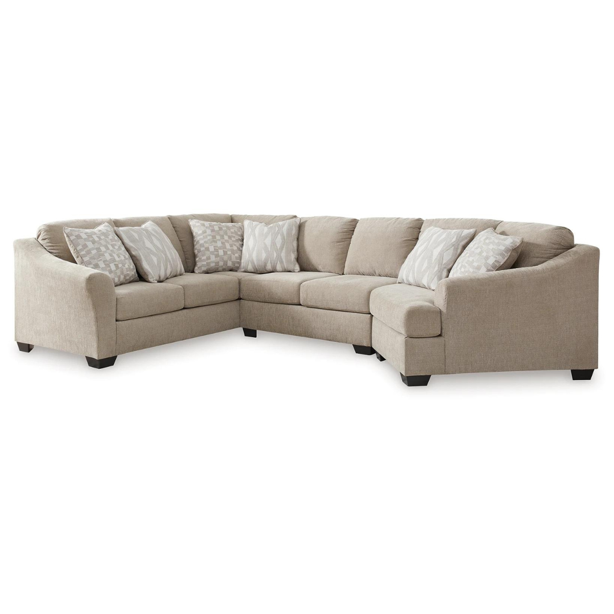 52705S1| Brogan Bay 3-Piece Sectional with Cuddler