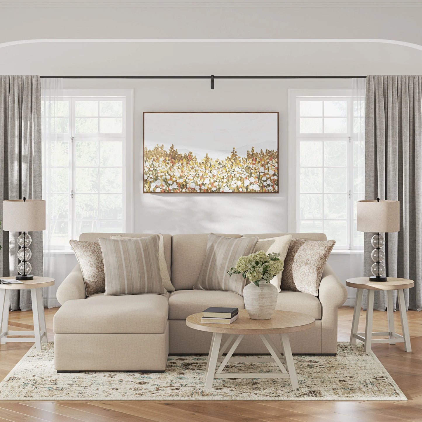 LadyMae 2-Piece Sectional with Chaise