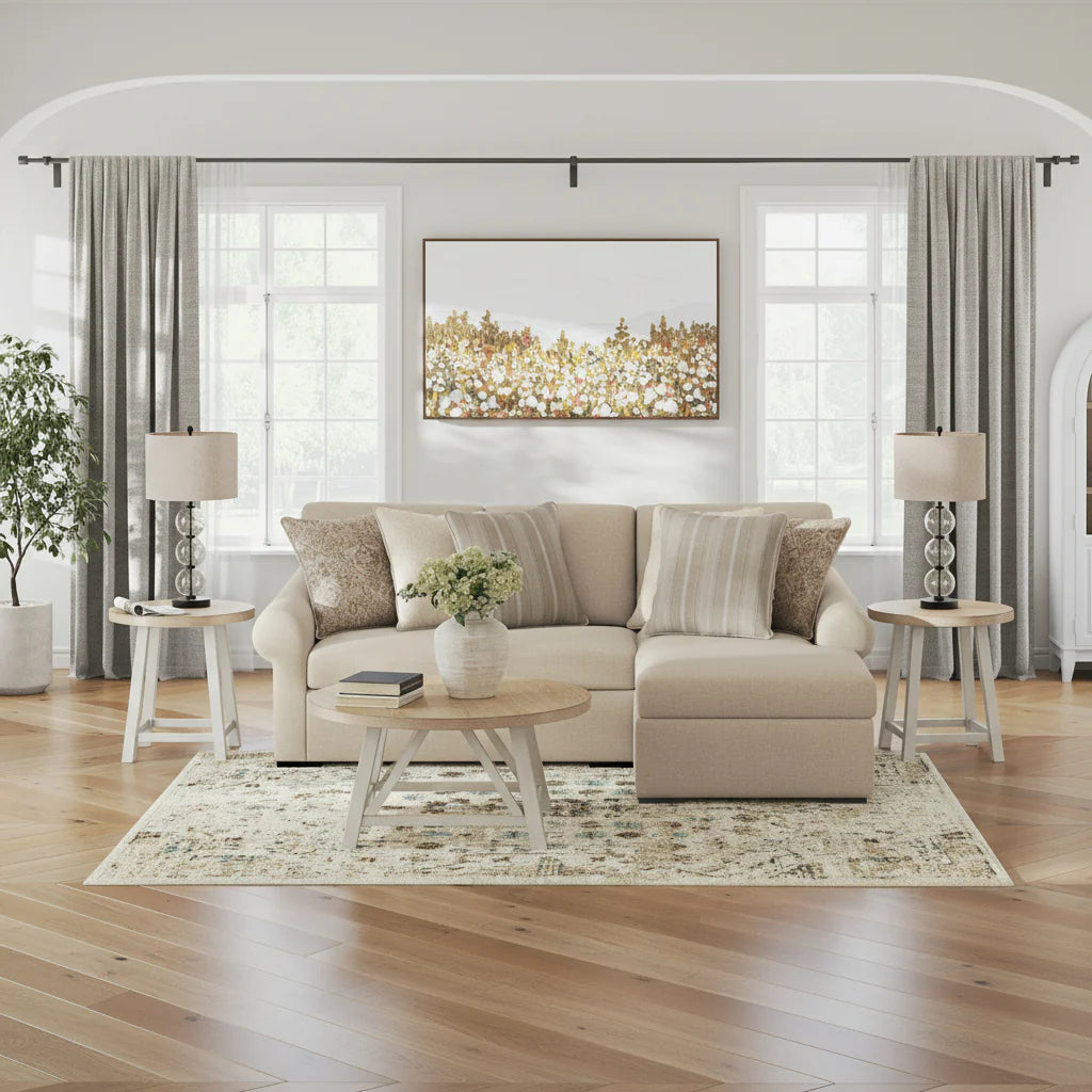 LadyMae 2-Piece Sectional with Chaise