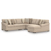 LadyMae 5-Piece Sectional with Chaise