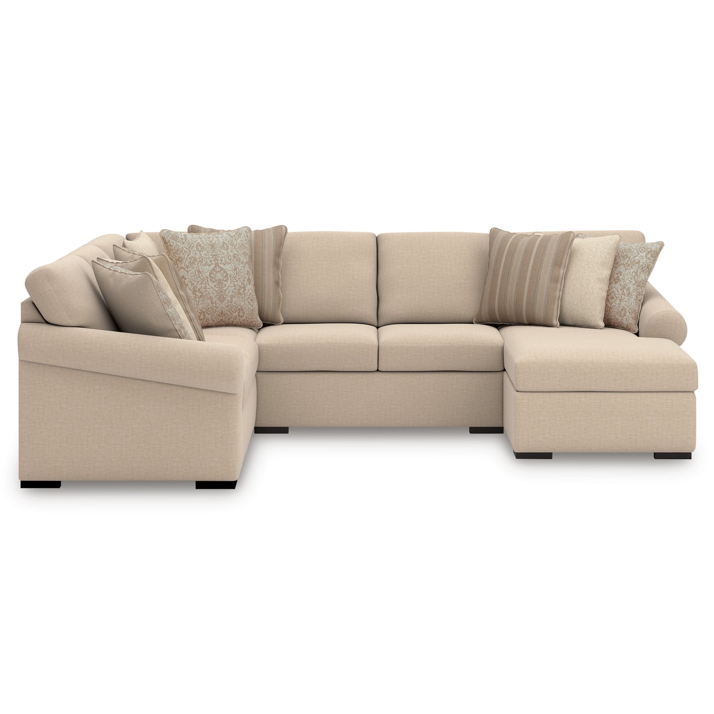 LadyMae 4-Piece Sectional with Chaise