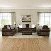 Monaghan Brown Sofa Set