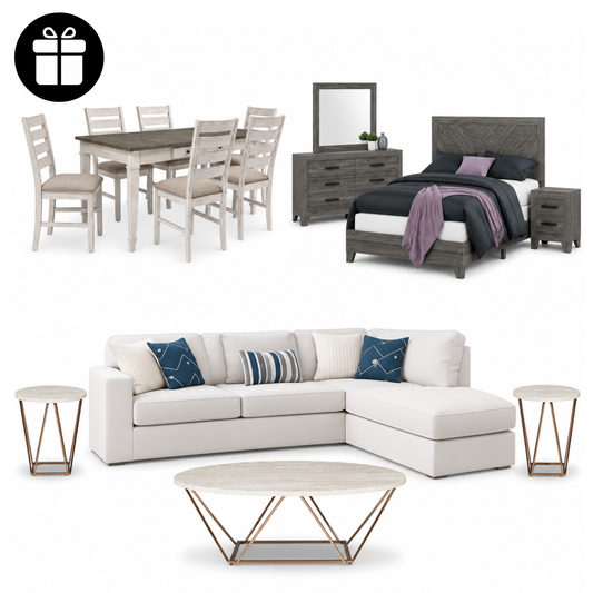 Home in One Collection – Bedroom, Living & Dining Furniture Package5