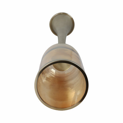 43" Illum Large Gold Glass Candle Hurricane