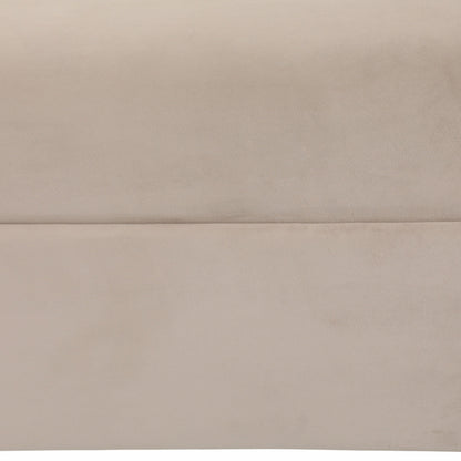 60" Serrano Bench, Ivory