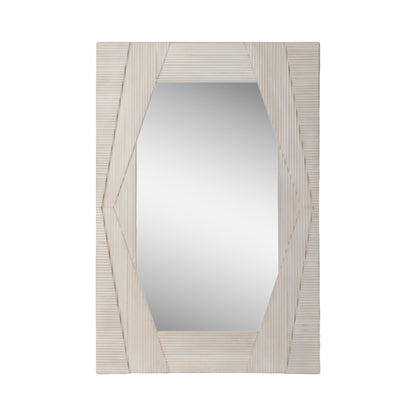 54X36" HARLOW CARVED WOOD WALL MIRROR
