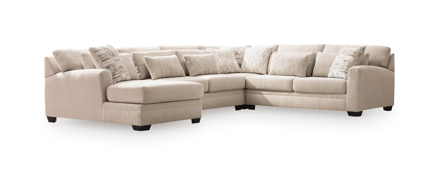 Mandi Point 4-Piece Sectional with Chaise