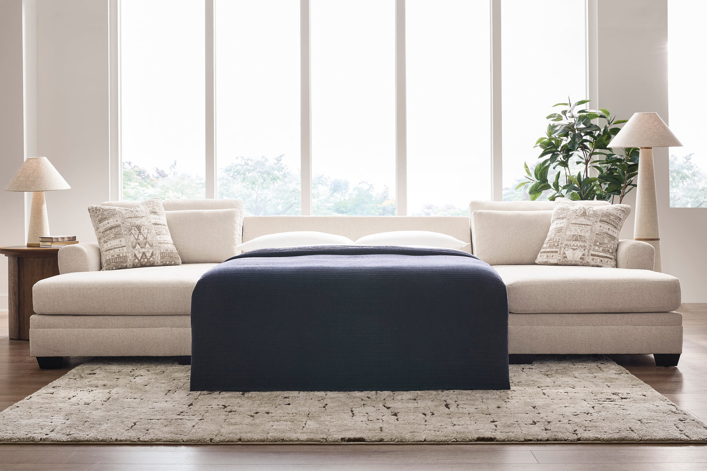 Mandi Point Armless Full Sleeper